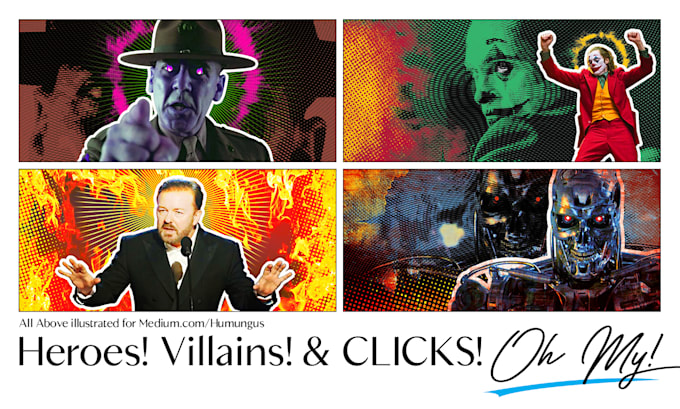 custom illustration for blog post, article or digital content