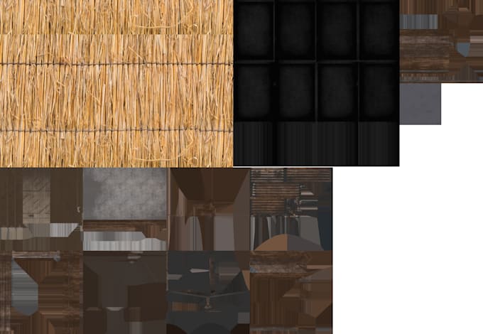 create high quality texture atlas and texture baking