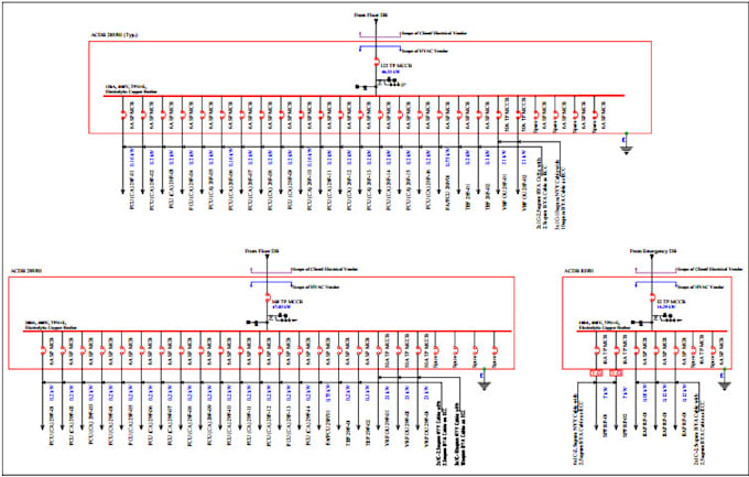 Do electrical layout lighting design with single line diagrams boq in ...