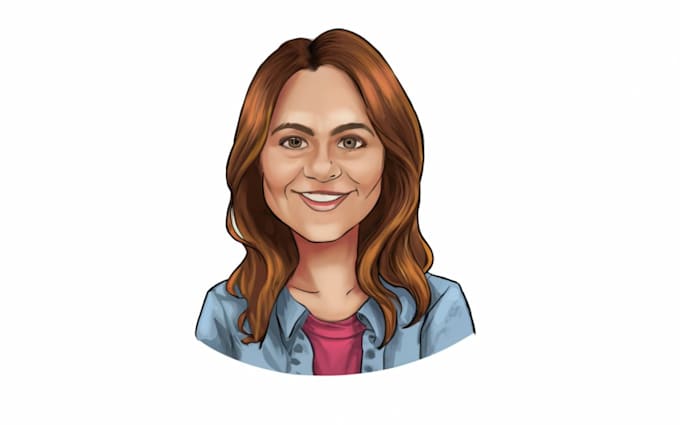 draw digital caricature from your photo