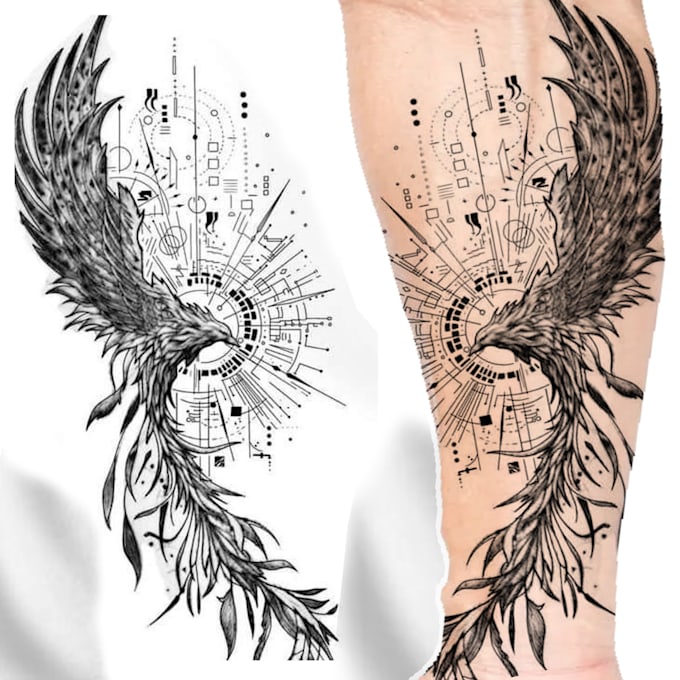 create a custom unique tattoo design