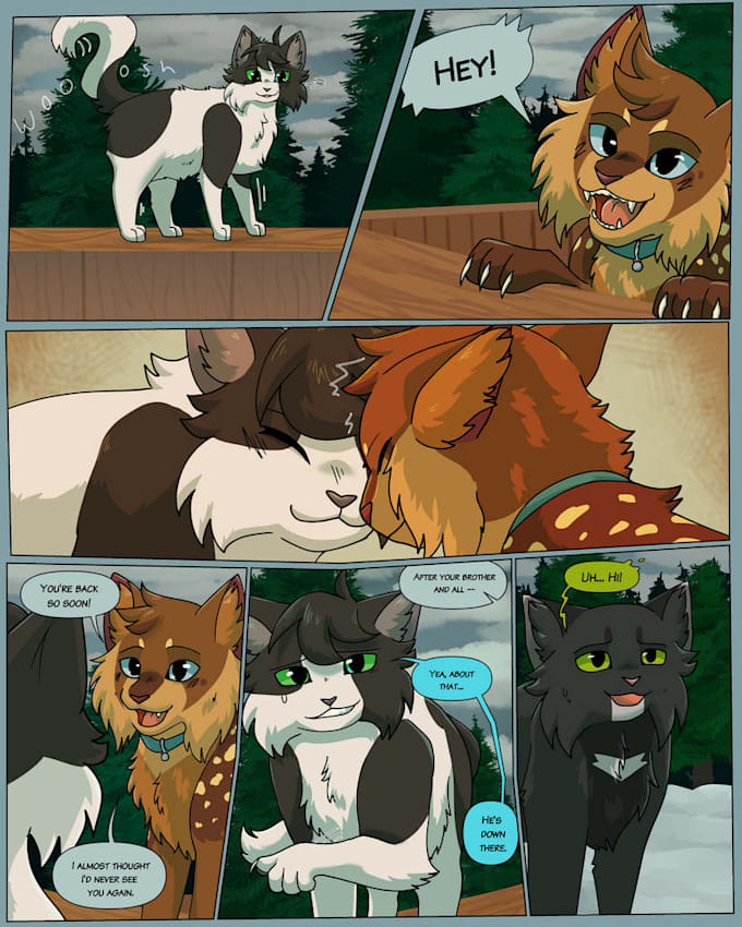 do nsfw comic, sfw comic, furry comic, comic strip, comic