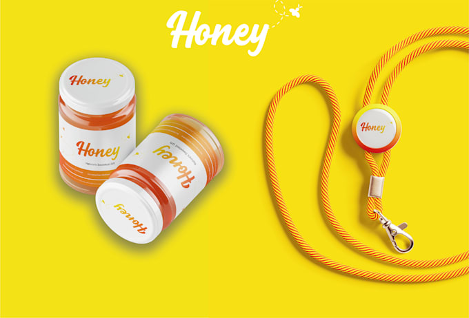 design a premium honey packaging design