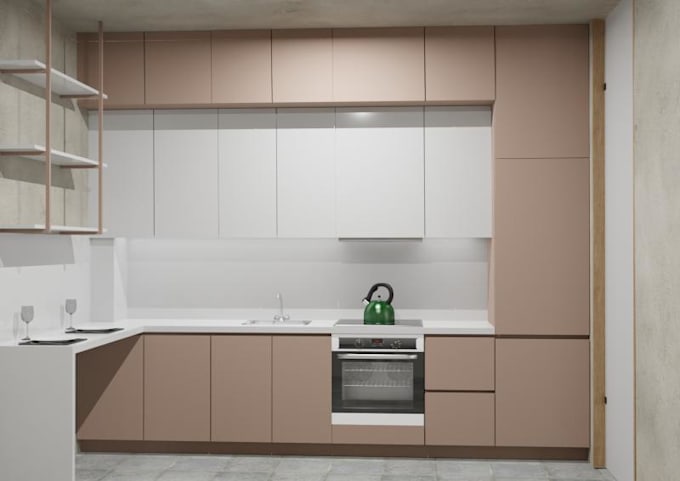 design and render your kitchen