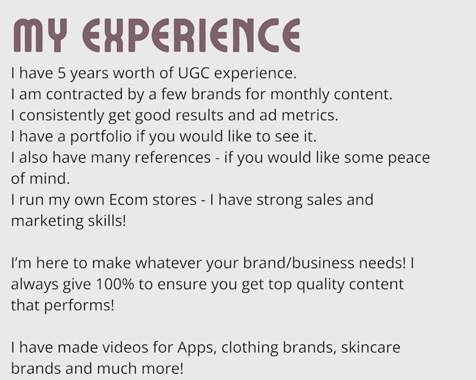 create ugc content for your ecom brand