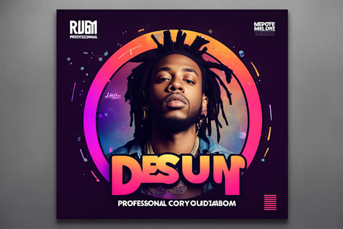 design professional album cover , mixtape cover design