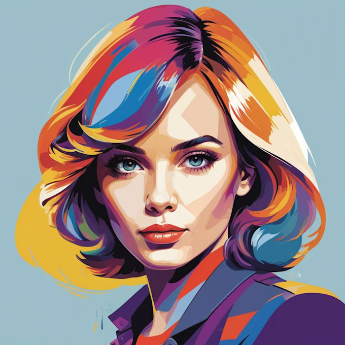 draw your photo into awesome wpap pop art