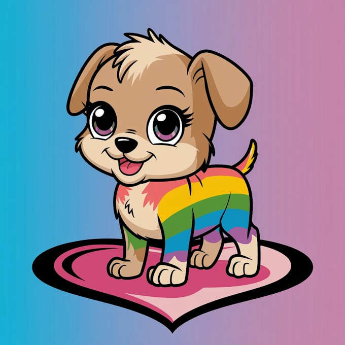 make a beautiful wpap pet pop art portrait