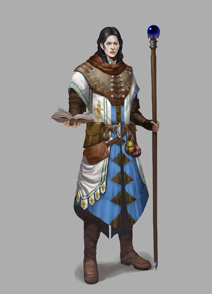 illustrate your oc or dnd character art