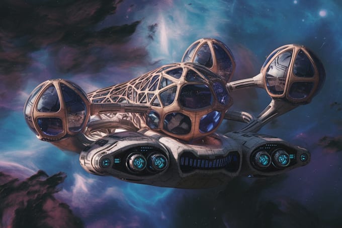 create your ideal spaceship or any design