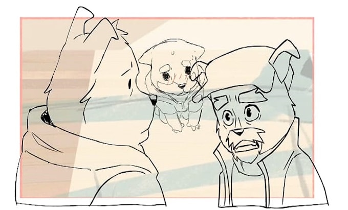 do 2d traditional animation, 2danimaton, animation2d, and line art animation