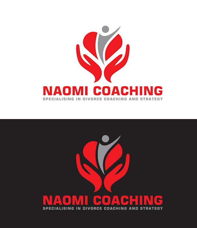 creative modern aesthetic coaching logo design