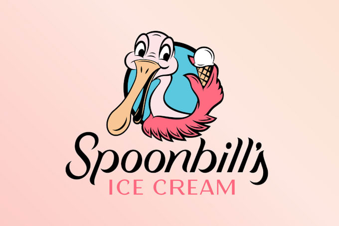 design cupcake, bakery, ice cream and coffee logo