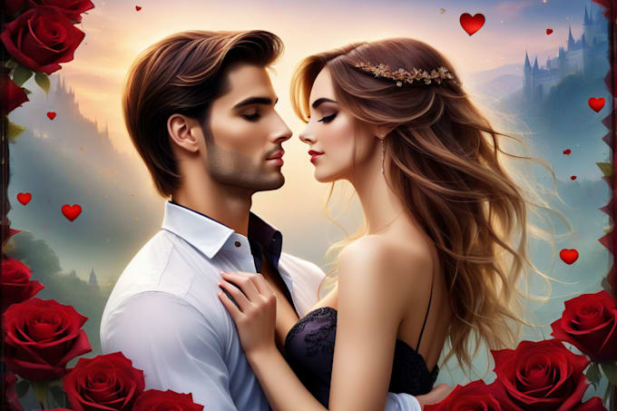design a romance book cover