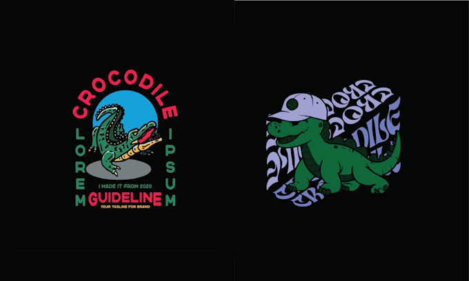 design high quality mascot crocodile logo