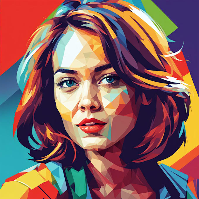 make a beautiful wpap pop art portrait