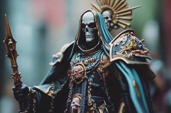 draw your warhammer 40k or aos miniature