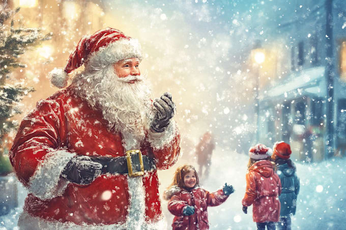 do unique christmas illustrations, cards