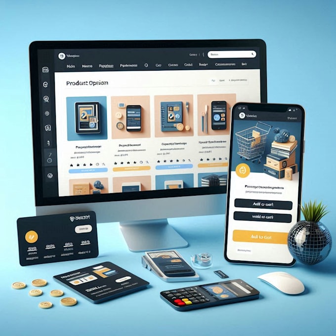create full website development