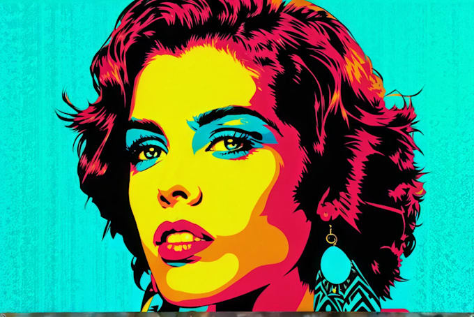 make awesome pop art portrait