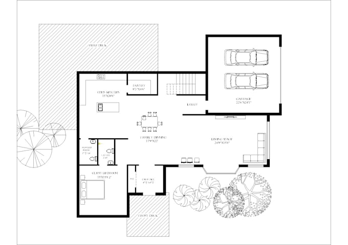 redraw your PDF drawings into autocad dwg file