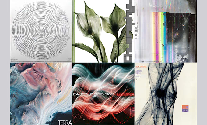 レビュー高評価のおせち贈り物 abstract unique Design music Bruno_zajonz by art cover album アート・デザイン・音楽