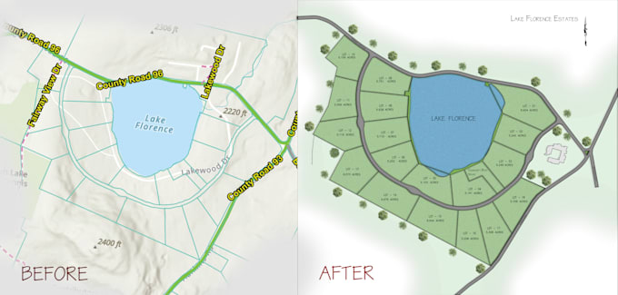 create professional 2d and 3d site plan and 2d master plan