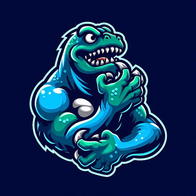 do most popular monster mascot logo design service