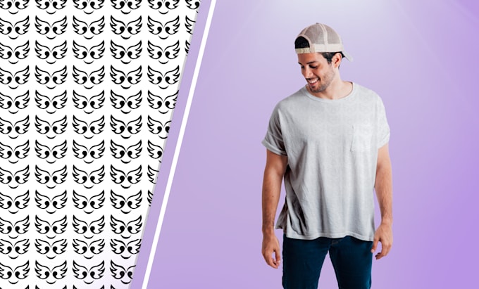 design stunning seamless patterns for fabric and textile printing