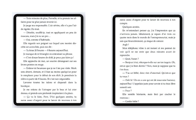 ghostwrite your romance story in french