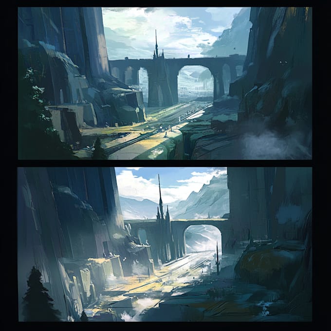 environment concept art landscape design