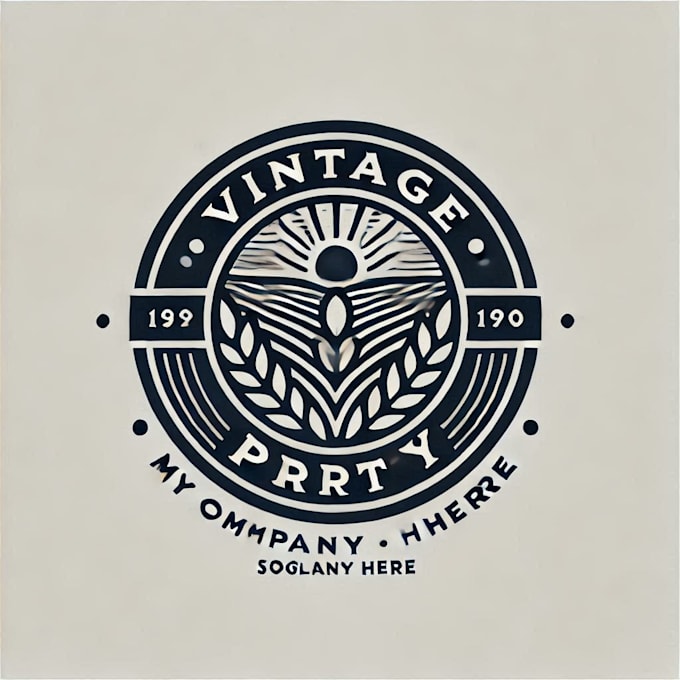 design high quality party logo
