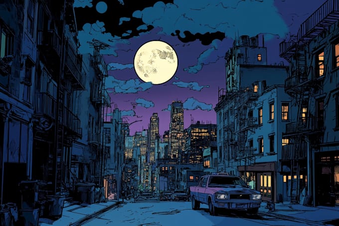 comic book art and comic book illustration