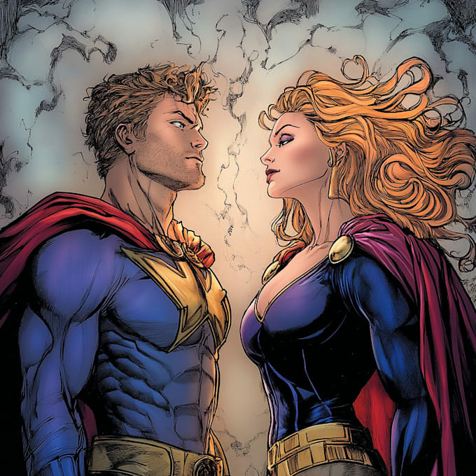 Color your comic pages, cover art, line art and pencils by Eliavres ...