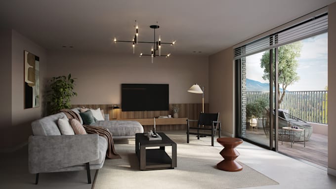 do interior in 3dsmax with corona render