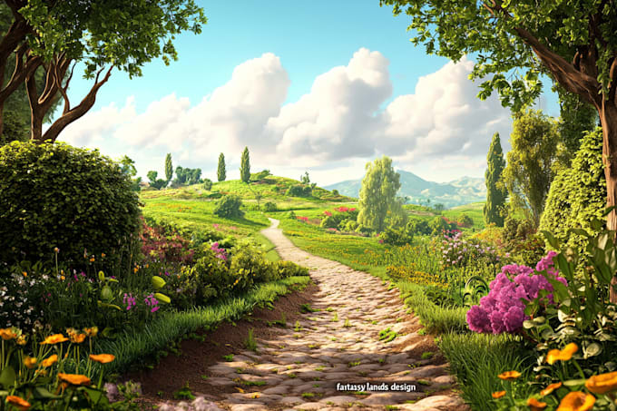 create concept art, fantasy landscapes, background scenes