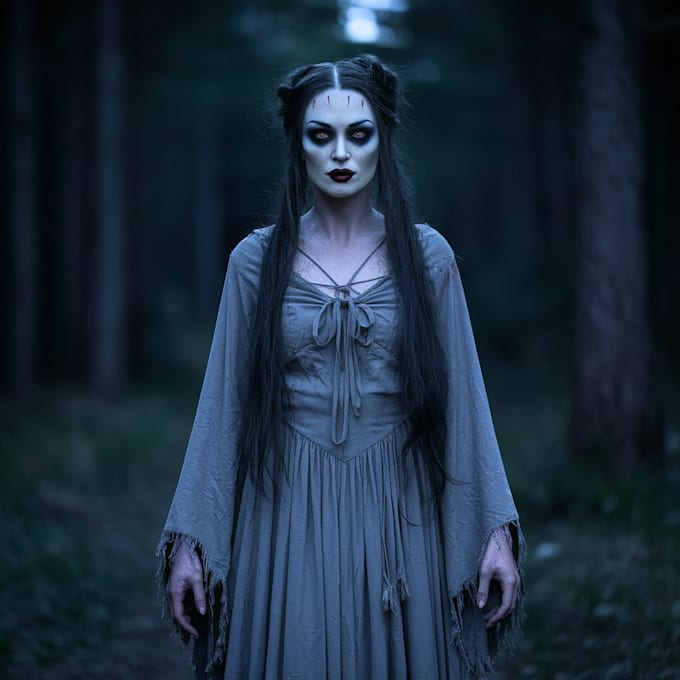 do your horror character illustration