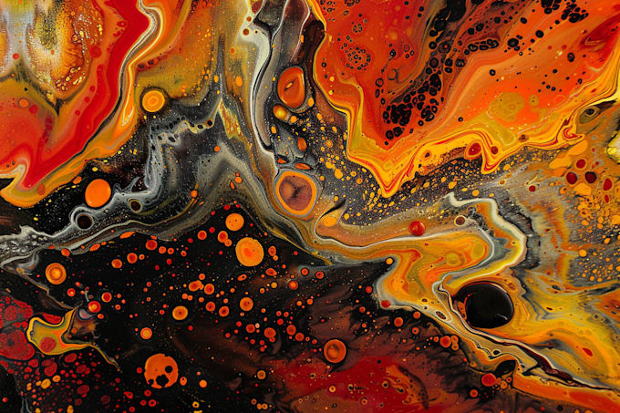 create digital abstract art for you