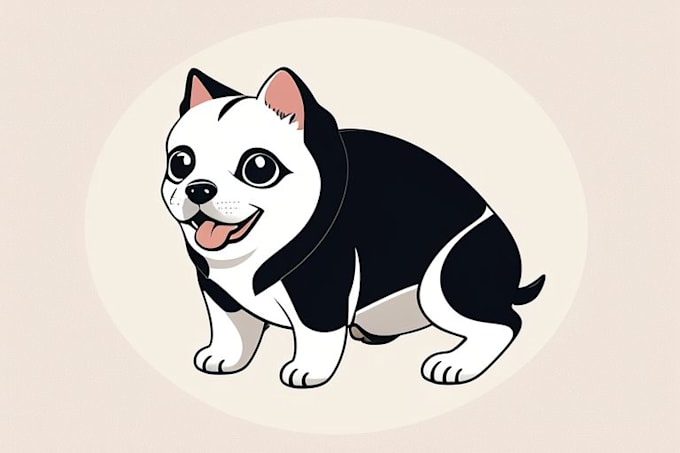 custom vector pet portrait for you