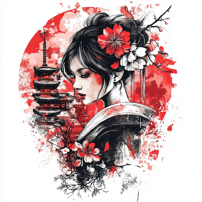 do custom tattoo design , anime , traditional or realistic sleeve tattoo artist