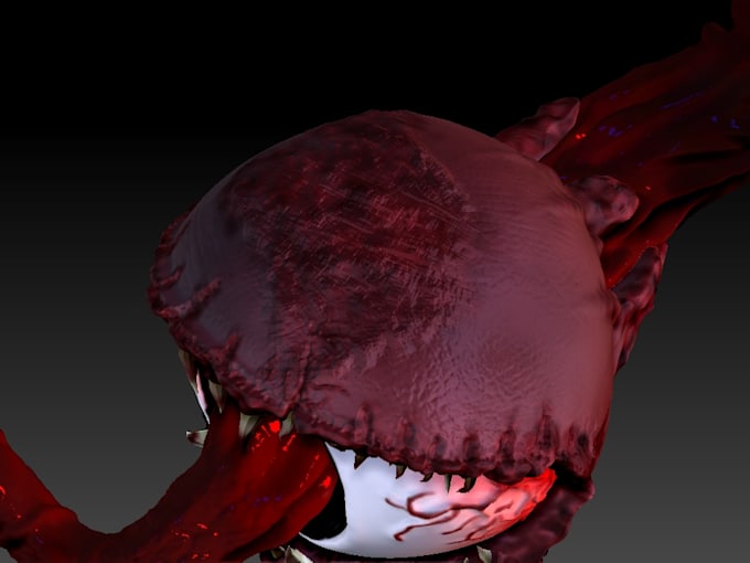 make an original character in 3d in zbrush