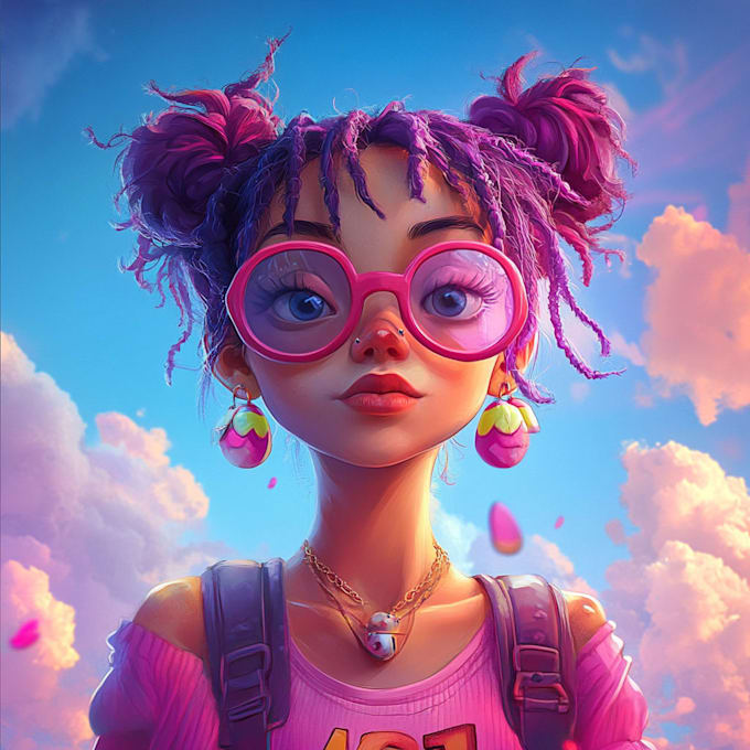 illustrate a pro cartoon character design
