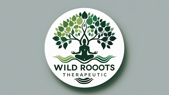 do make an modern massage therapy logo