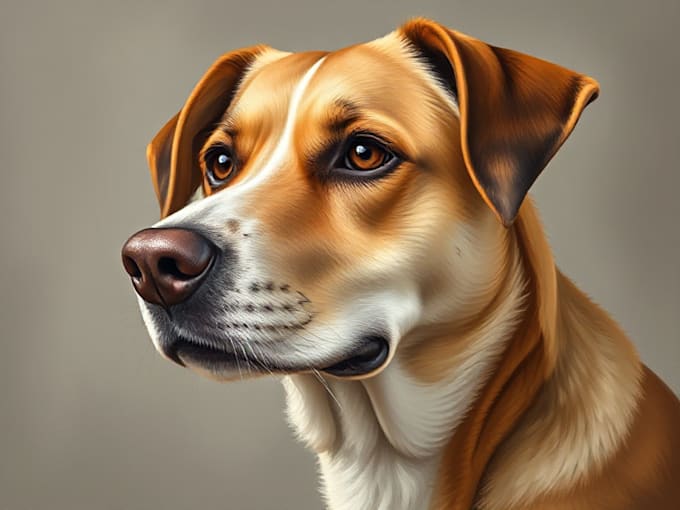custom pet portrait, dog portrait, cat portrait