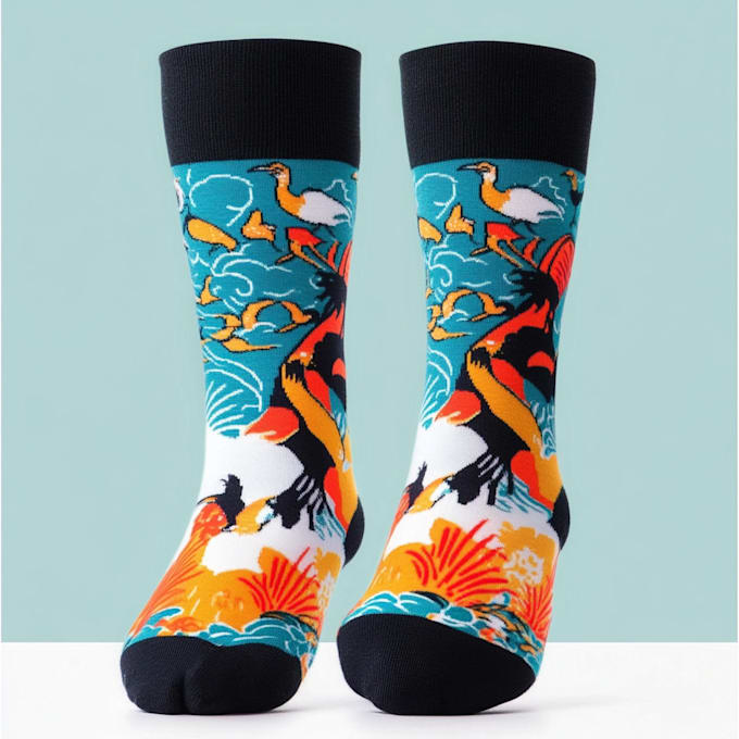 design custom sneakers socks for your brands