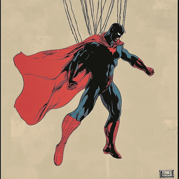 design superhero character for your comic or story