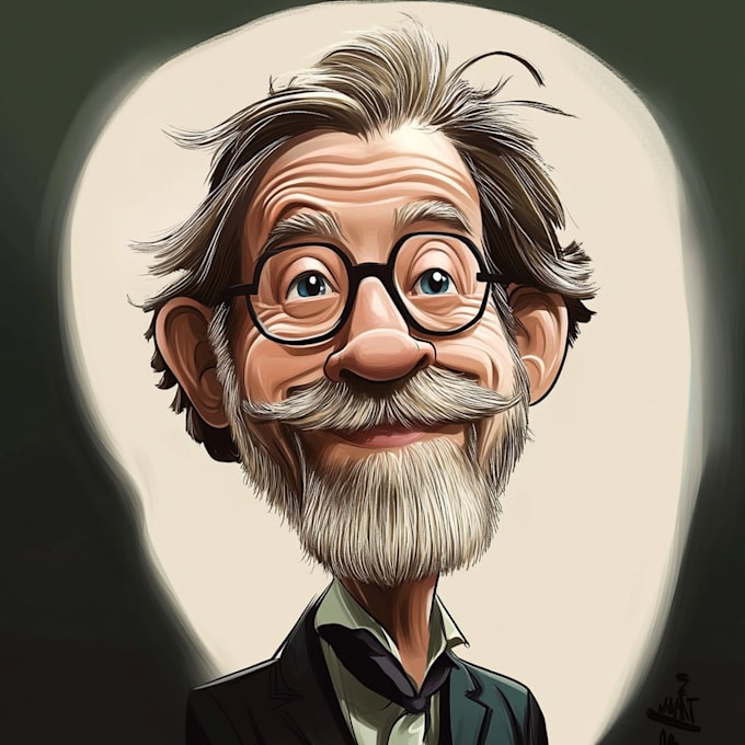 create a custom cartoon caricature for you