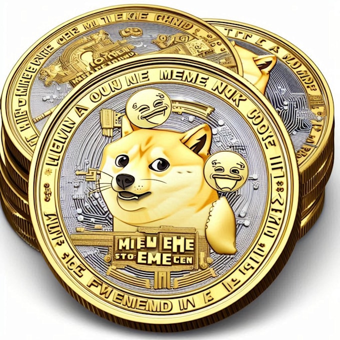 draw meme coin art and meme posts
