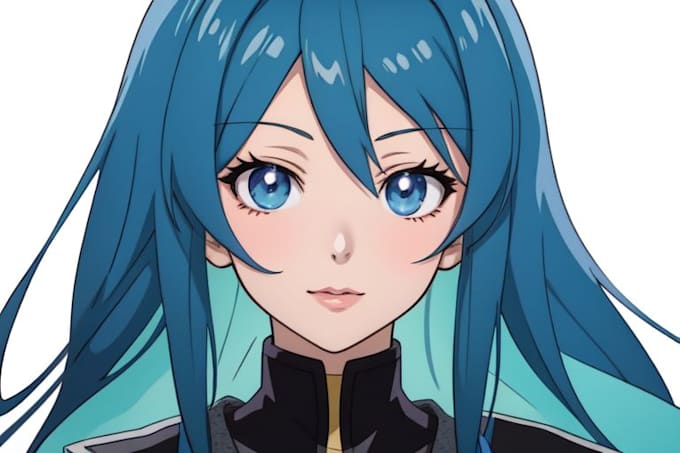 draw anime,fanart portrait illustration