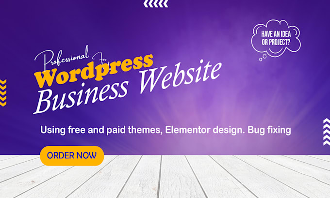 build landing pages and business websites